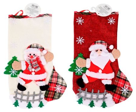 Декорация Рождественский носок 33 см, 1 шт в ассортименте данил аркадьевич корецкий возвращение не гарантируется