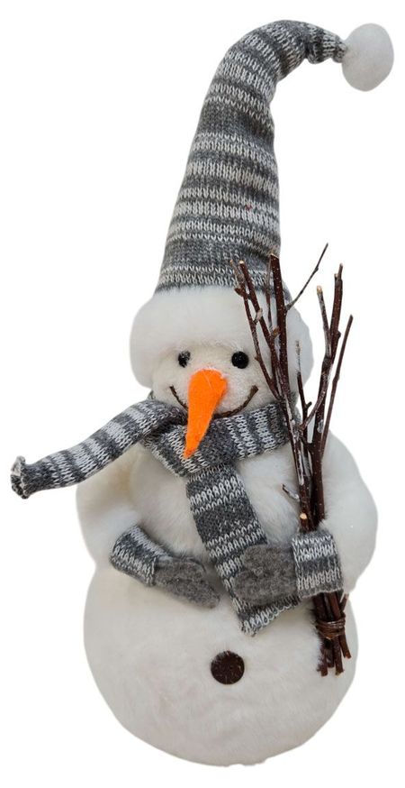 Фигурка декоративная Снежная королева Снеговик