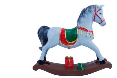 Фигурка декоративная Лошадка-качалка, 15,5 см фигурка декоративная подвесная лошадка бежевая 2 варианта 9х2х8 824193