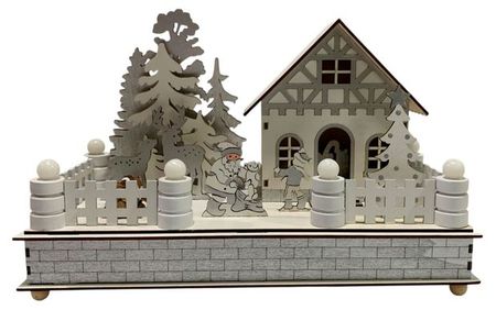 Декорация Домик, 30 см зинаида николаевна александрова новогодние песенки домик