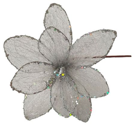 Украшение Actuel Снежная королева Цветок, 30 см