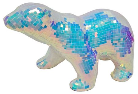 Фигурка декоративная Снежная королева Медведь, 16,5 см