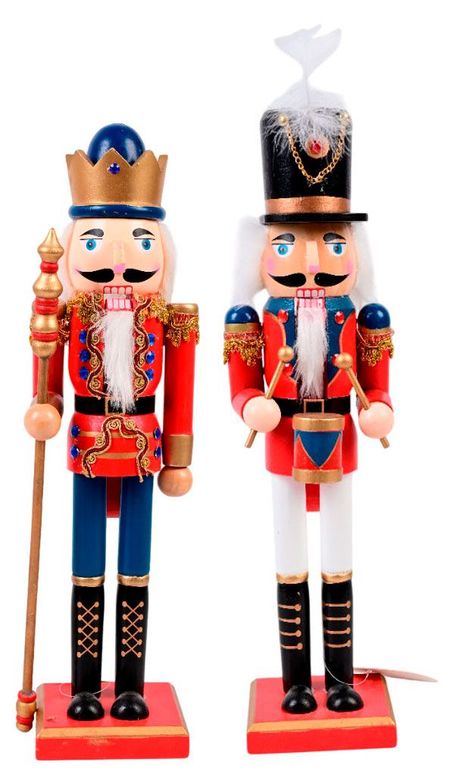 Фигурка декоративная Вокруг света Щелкунчик 41 см, 1 шт в ассортименте