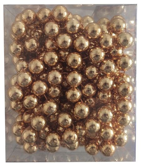 Бусы на елку Actuel бронзовые, 5 м наталья грэф как йети елку искали