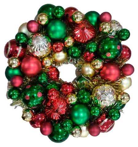 Декорация Венок шарики, 34 см