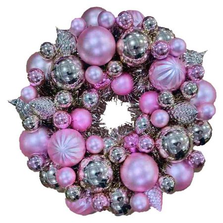 Декорация Венок шарики, 34 см