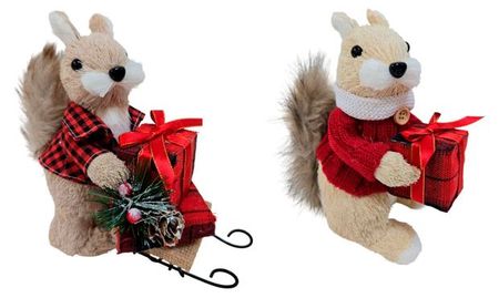 Фигурка декоративная Вокруг света Белка 19 см, 1 шт в ассортименте