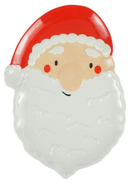 Блюдо Actuel Вокруг света Санта-Клаус, 16х25 см