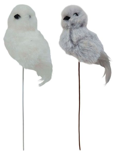 Фигурка декоративная Снежная королева Птица 26 см, 1 шт в ассортименте