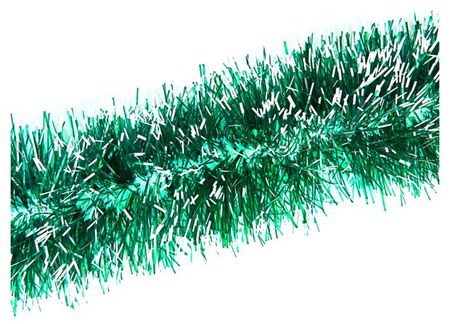 Мишура Норка зеленая, 10 см х 2 м