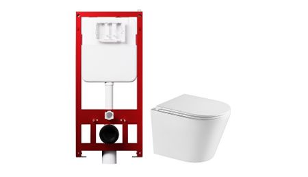 Комплект инсталляции Tokito Tatsumaki Max с унитазом Corsa Deco NX Tornado и сиденьем дюропласт микролифт