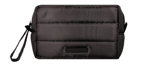Гурмандиз Косметичка Дорожная из плащевки Черная Малая косметичка малая 1 шт в ассортименте