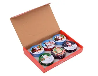 Новогодняя свеча в баночке С Рождеством (4х6) (12-3307018479-28)