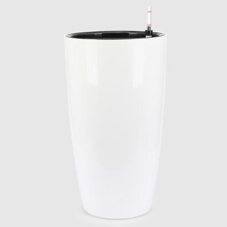 Кашпо Zhejiang Kaiyang для цветов 35.5х63 см с автополивом белое