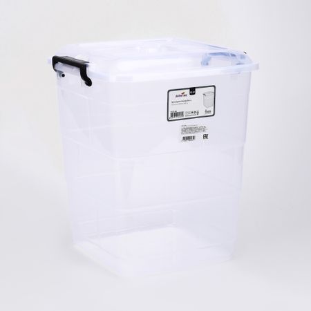 Ящик для хранения Follow me Tetris square-4 прозрачный 21 л 32х30,5х38,5 см