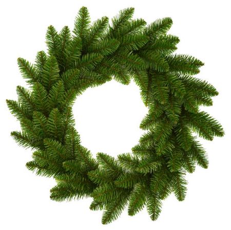 Декорация Венок еловый, 60 см