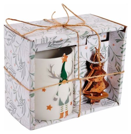 Кружка Actuel Вокруг света Гномик с ситечком, 300 мл