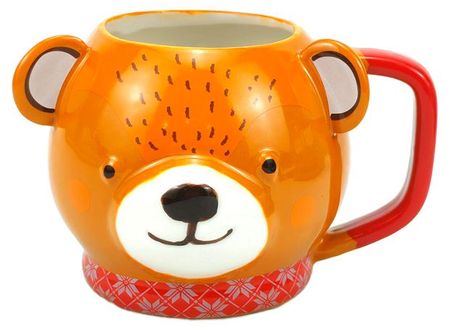 Кружка Actuel Вокруг света 3D медведь, 300 мл