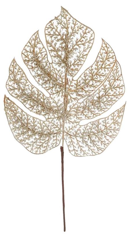 Украшение Золото театра Ветка монстеры, 67 см евгения евгеньевна киселева феномен театра пьетро метастазио