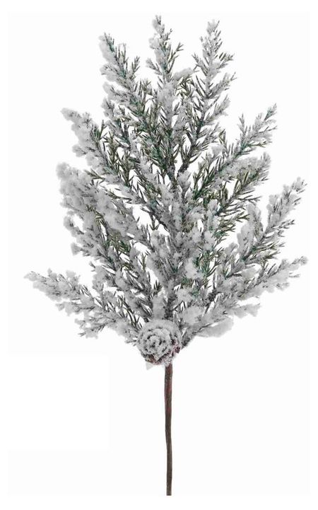 Украшение Вокруг света Ветка заснеженная, 40 см