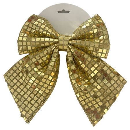 Декорация Actuel Бант золотой, 19х24 см