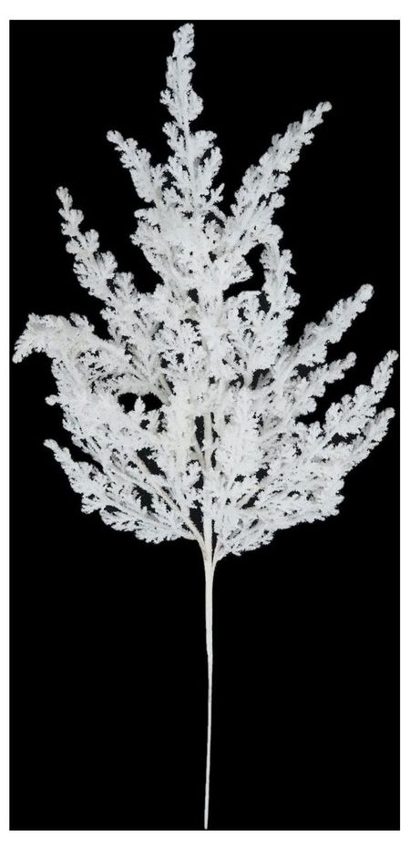 Украшение Снежная королева Ветка заснеженная, 75 см