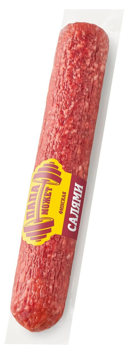Колбаса сырокопченая Папа может Салями Финская, 180 г