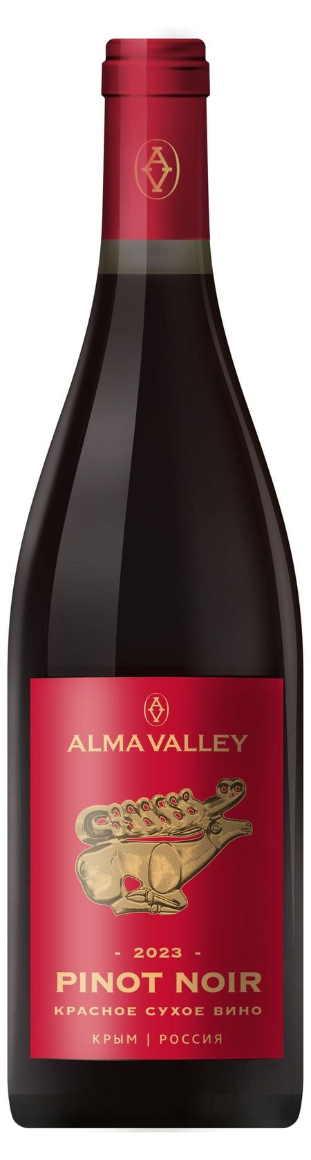 Вино Alma Valley Pinot Noir красное сухое Россия, 0,75 л м а буряков происхождение и развитие эмотивного значения