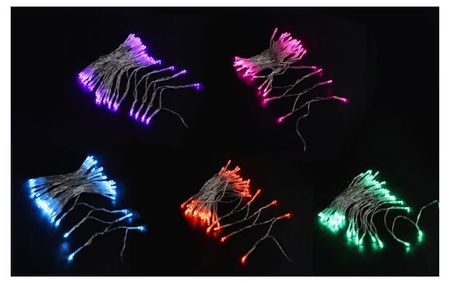 Гирлянда электрическая Actuel на батарейках 50 LED 4,9 м, 1 шт в ассортименте