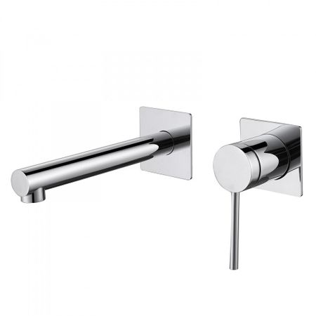 Смеситель для раковины встраиваемый Abber Emotion однорычажный хром (AF8812)