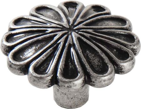 Hafele мебельная ручка-кнопка, 742, серебристый антик 120.01.029