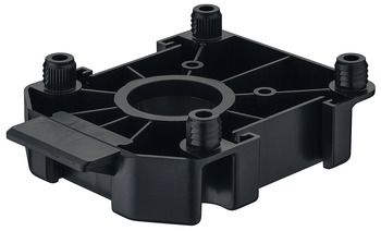 Крепление цокольной опоры AXILO, фиксация путем запрессовки