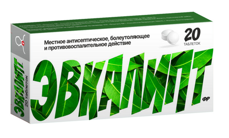 Эвкалипт ФР Формула-ФР, 20 шт, таблетки для рассасывания