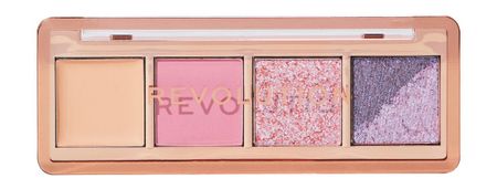 Revolution Makeup the Enchanted Icon Soft Pink Nudes Mini Eyeshadow Palette mystique mirage серьги enchanted glow earrings