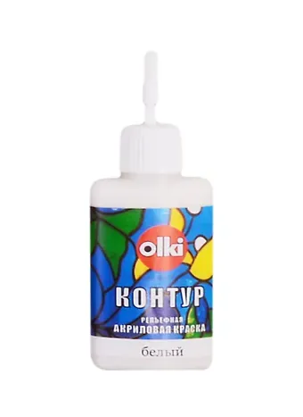 Рельефная акриловая краска 