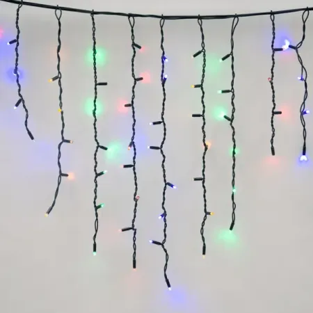 Электрогирлянда уличная Neon-Night Бахрома 3 м 200 ламп цвет разноцветный