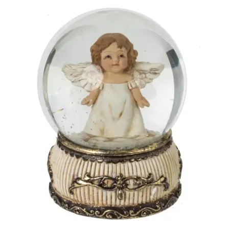 Новогодняя фигурка Ангел 936368 9 см белый