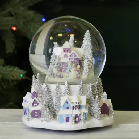 Новогодняя фигурка Дом 936378 14 см белый