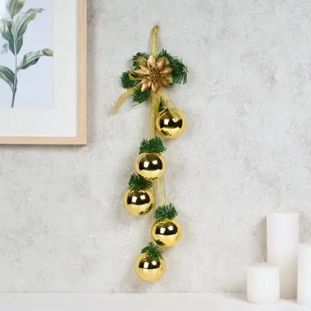 Украшение декоративное KREAFORTA Шары 47 см золотой