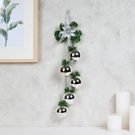 Украшение декоративное KREAFORTA Шары 47 см белый