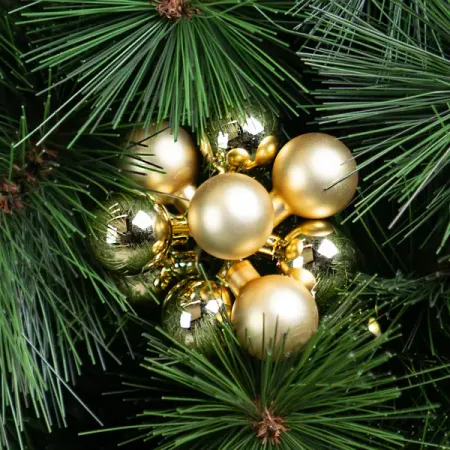 Украшение декоративное KREAFORTA Шары 2 см золотой 10 шт.