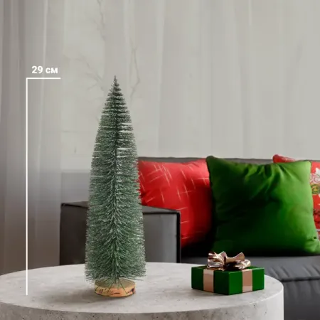 Ель новогодняя искусственная KREAFORTA 29 см зеленый