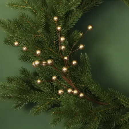 Рождественская ветка 936397 26x51 см с ягодами