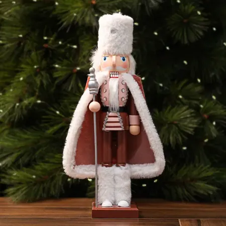 Фигура декоративная KREAFORTA Щелкунчик 37 см розовый