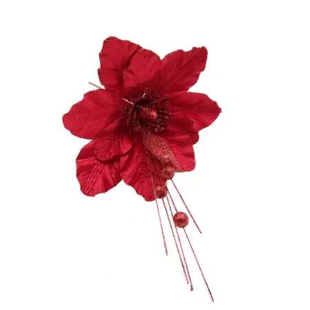 Цветок декоративный KREAFORTA 39 см красный