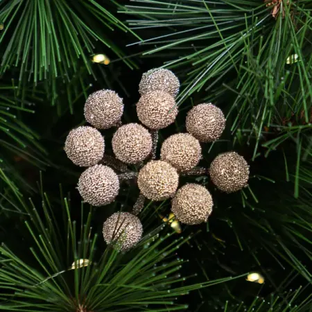 Ветка декоративная KREAFORTA Ягоды 11 см блестящий