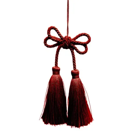 Подвесное украшение Кисти 2x7x15 см бордовый алексей всеволодович смирнов чтотакоектотакой зачем ёлке иголки