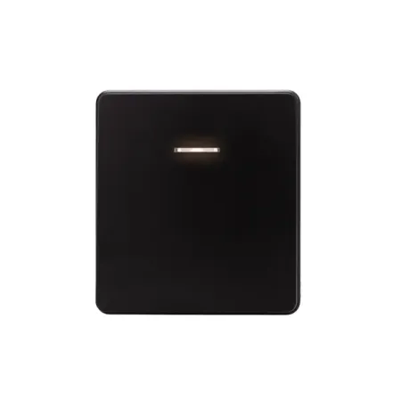 Выключатель встраиваемый Kranz Round 1 клавиша с подсветкой цвет оникс силиконовая крышка для чашки waasoscon round silicone cup lid