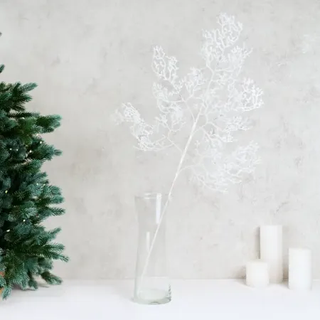 Ветка декоративная KREAFORTA Блестящая 76 см серый