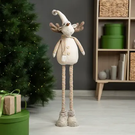 Фигура декоративная KREAFORTA Олень 70 см светло-бежевый